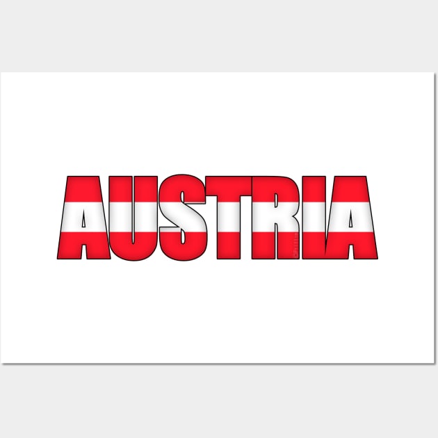 Austria Osterreich Wall Art by SeattleDesignCompany